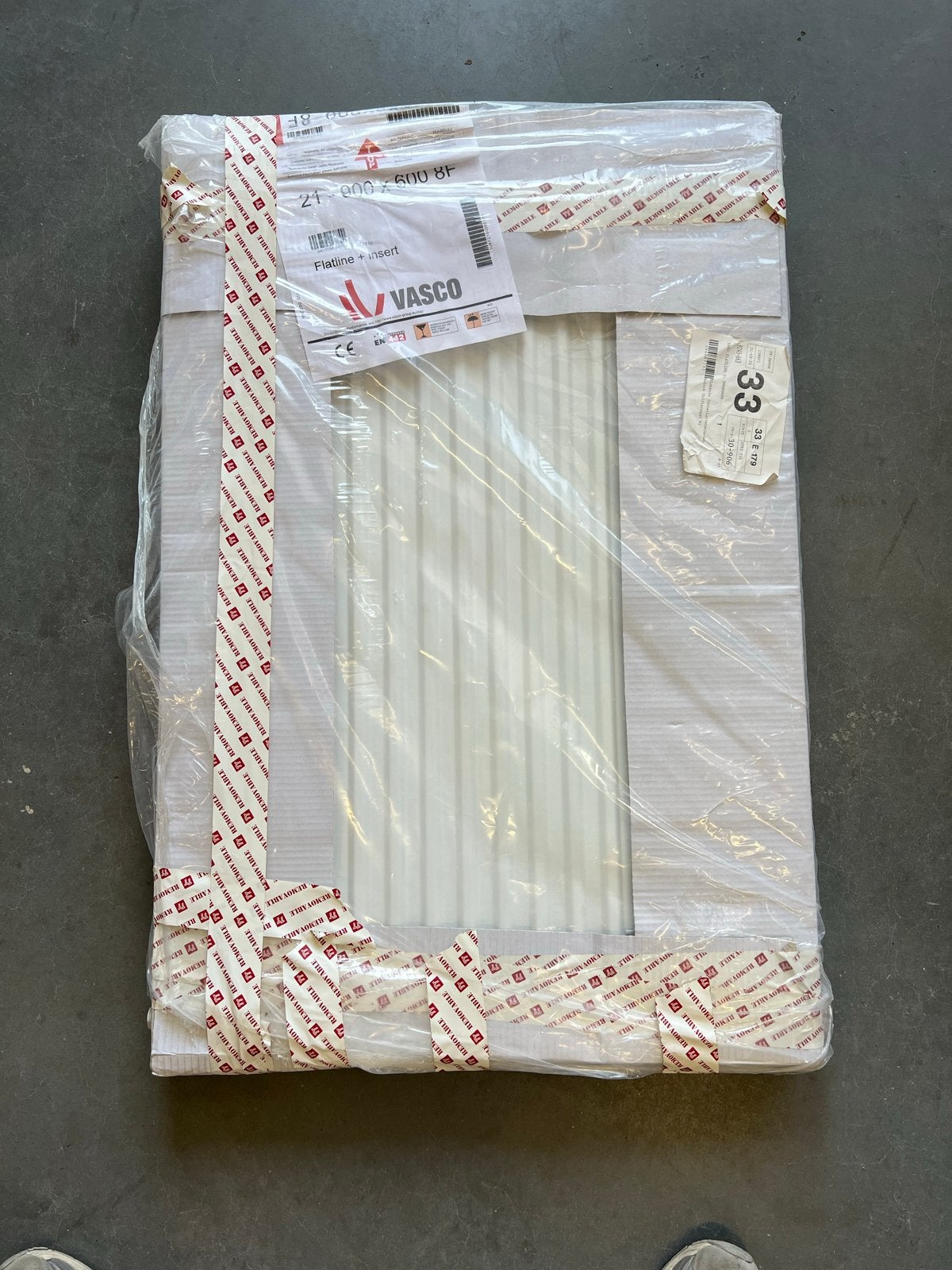 Vasco Flatline radiator 900x600mm, nieuw in verpakking, Ophalen, Radiator, Nieuw, 60 tot 150 cm