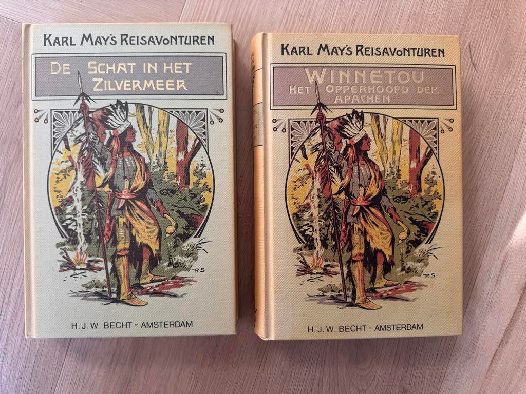 Karl May boeken set - Winnetou & De schat in het zilvermeer, Boeken, Ophalen of Verzenden, Gelezen, Nederland