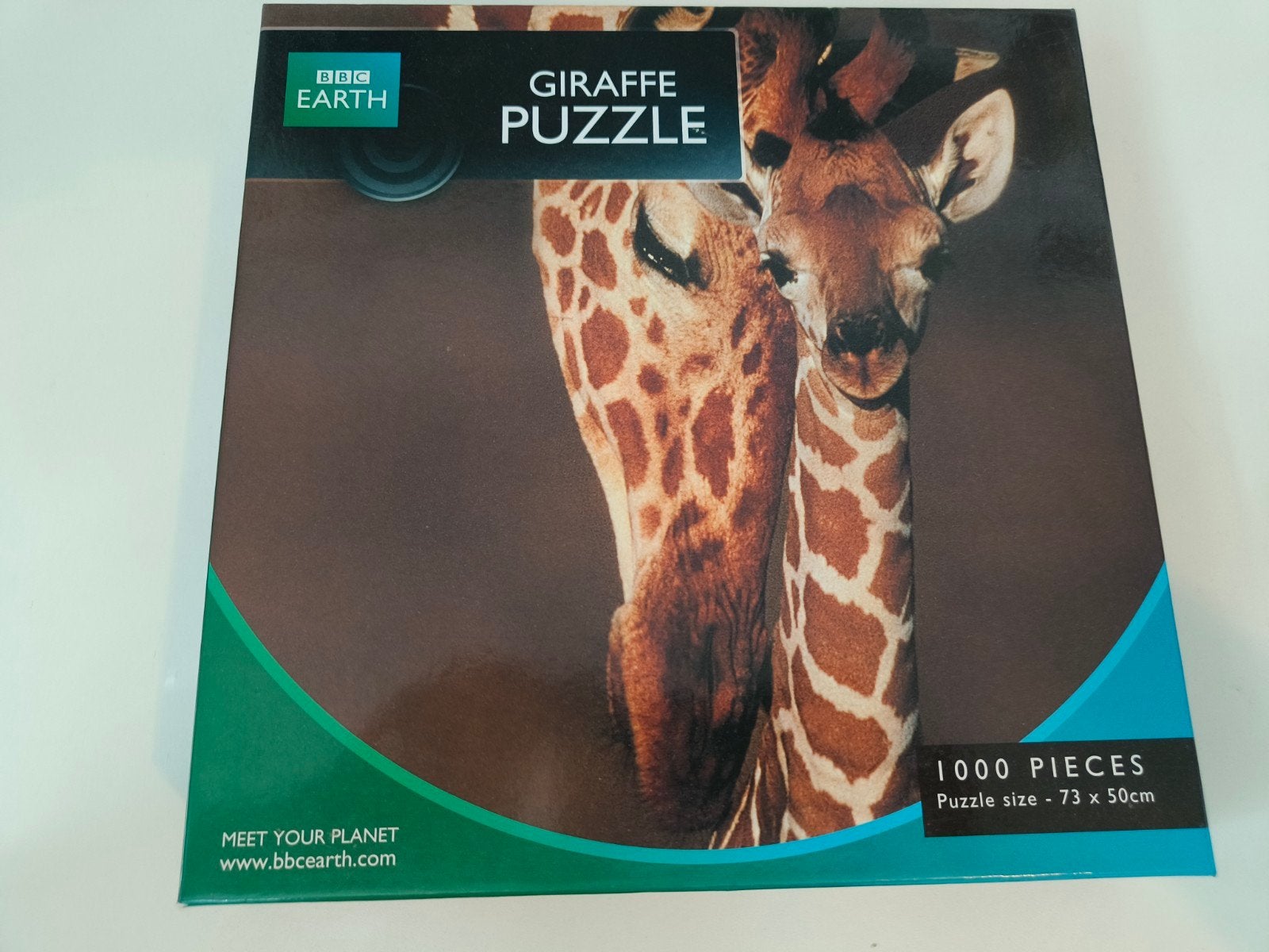 BBC Earth Giraffe Puzzel - 1000 stukjes, Ophalen of Verzenden, 500 t/m 1500 stukjes, Zo goed als nieuw, Legpuzzel