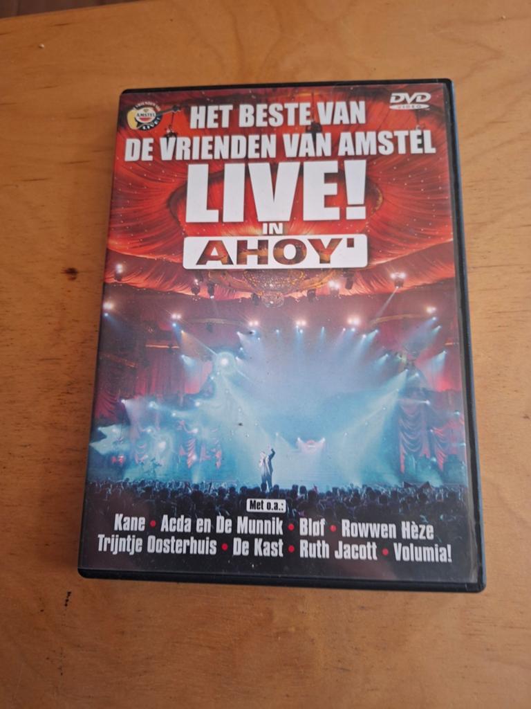 DVD Het Beste van De Vrienden van Amstel Live! in Ahoy', Alle leeftijden, Ophalen of Verzenden, Gebruikt, Muziek en Concerten