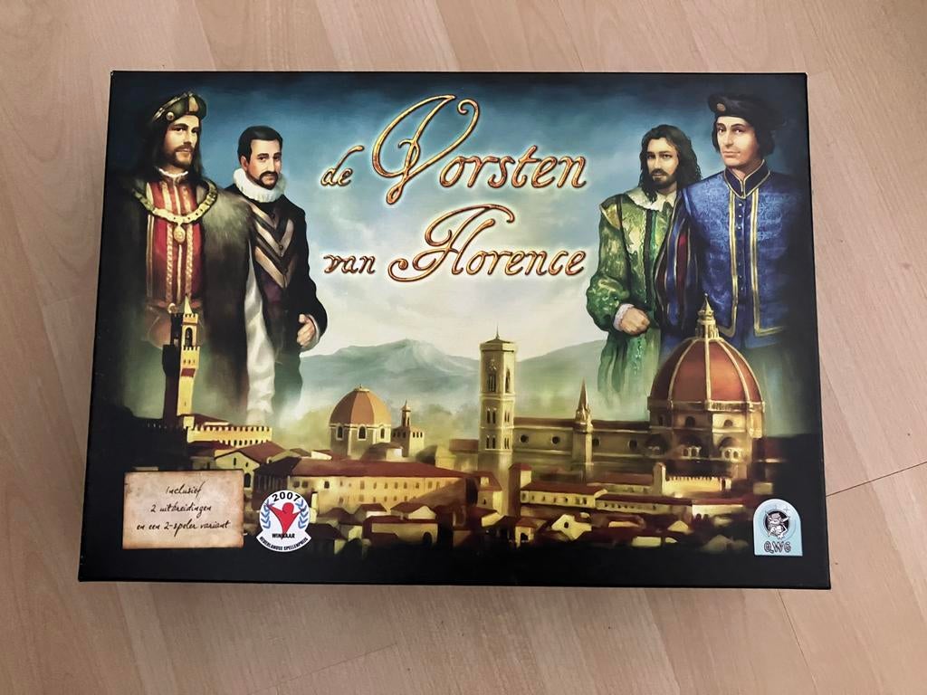 De vorsten van Florence, Hobby en Vrije tijd, Gezelschapsspellen | Bordspellen, Ophalen of Verzenden, Gebruikt