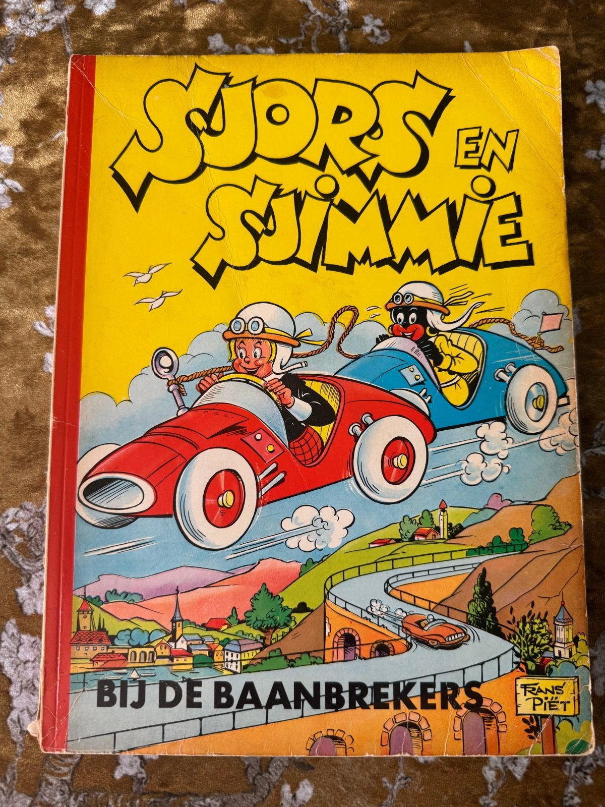 Sjors en Sjimmie: Bij de Baanbrekers (Oud Stripboek), Boeken, Eén stripboek, Ophalen of Verzenden, Gelezen