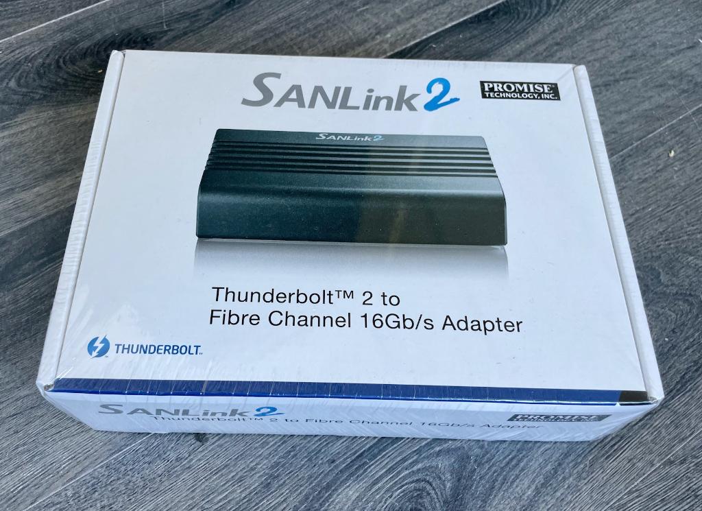 Promise Sanlink 2 Thunderbolt 2 Fiber Channel adapter, Ophalen of Verzenden, Nieuw
