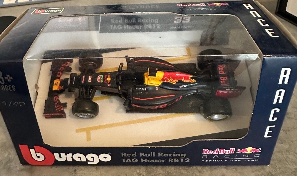 Max Verstappen Tag Heuer RB 12  1 : 43, Ophalen of Verzenden, Nieuw, Auto, Overige merken