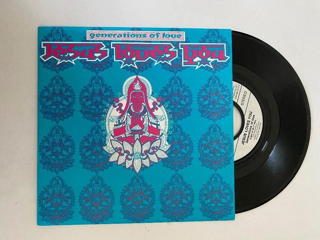 Jesus Loves You(Boy George) – Generations Of Love(1991), 7 inch, Single, Ophalen of Verzenden, Zo goed als nieuw