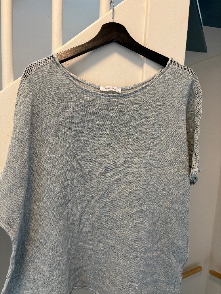 PAPRIKA GRIJS GROEN DAMES BLOUSE, MAAT; XL, Maat 46/48 (XL) of groter, Ophalen of Verzenden, Zo goed als nieuw, Paprika