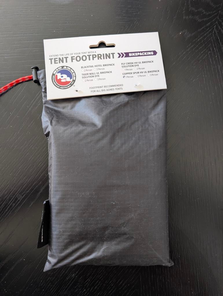 Nieuw: FOOTPRINT Big AgnesTent Copper Spur HV UL 1 Bikepack, Ophalen of Verzenden, Nieuw