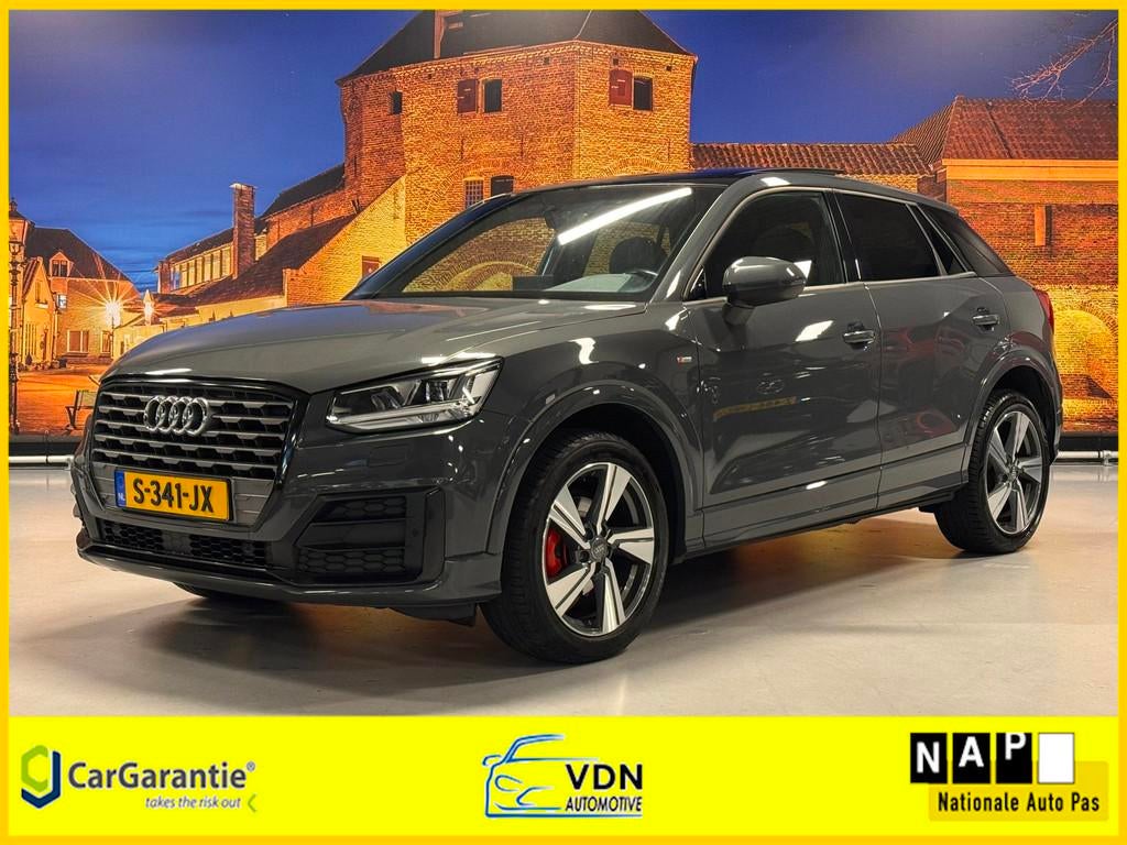 Audi Q2 35 TFSI S Edition Aut Panodak Leer Camera Carplay LE, Auto's, Audi, Bedrijf, Te koop, Q2, ABS, Achteruitrijcamera, Airbags