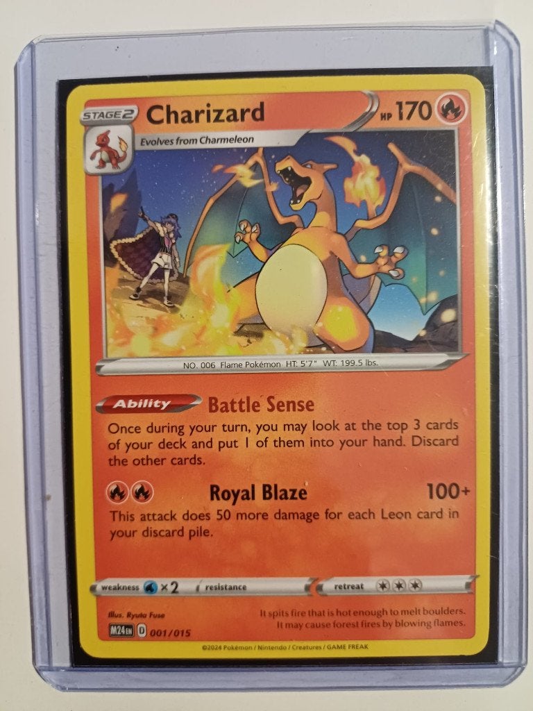 Charizard (M24 001) McDonald's Dragon Discovery, Ophalen of Verzenden, Losse kaart
