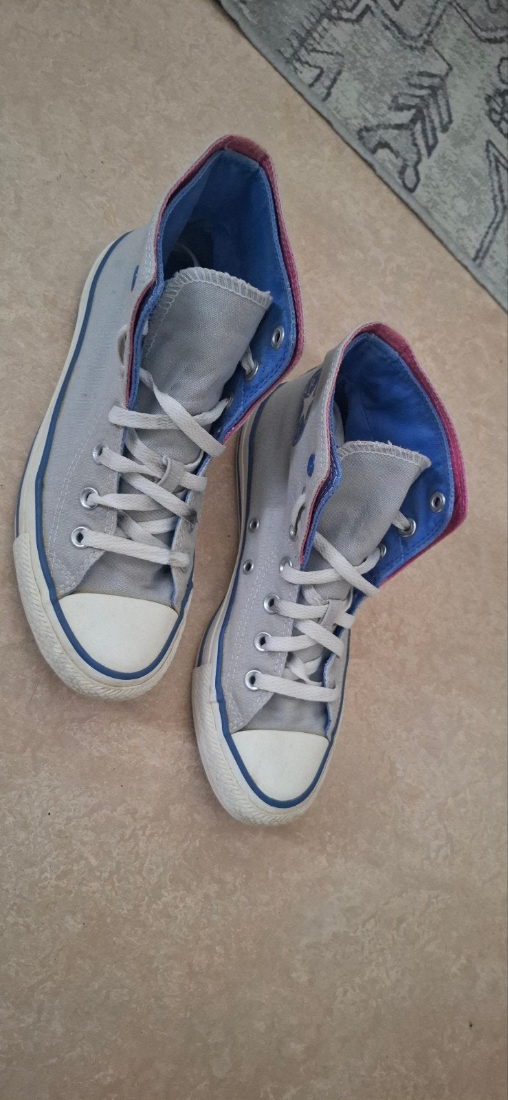 Converse All Star maat 38, Ophalen, Converse All Stars, Grijs, Sneakers of Gympen
