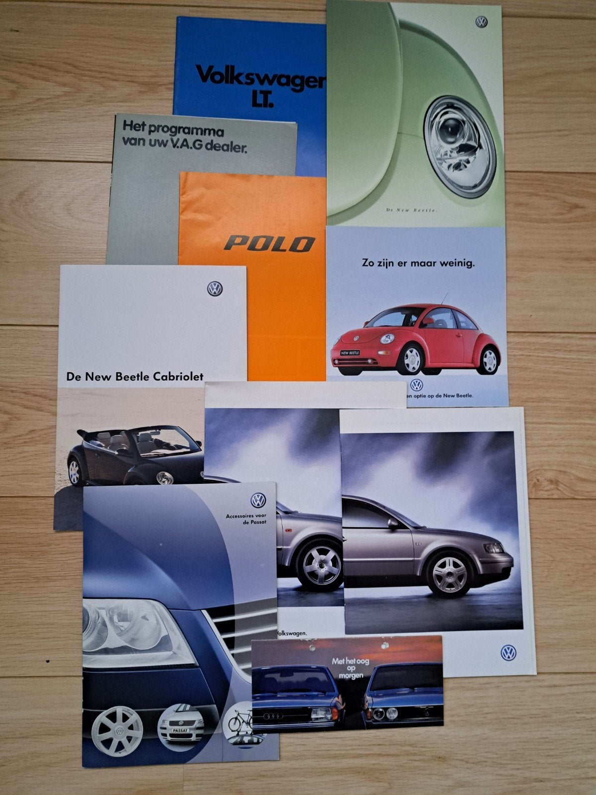 Volkswagen folders / documentatie 10x, nieuw, Ophalen of Verzenden