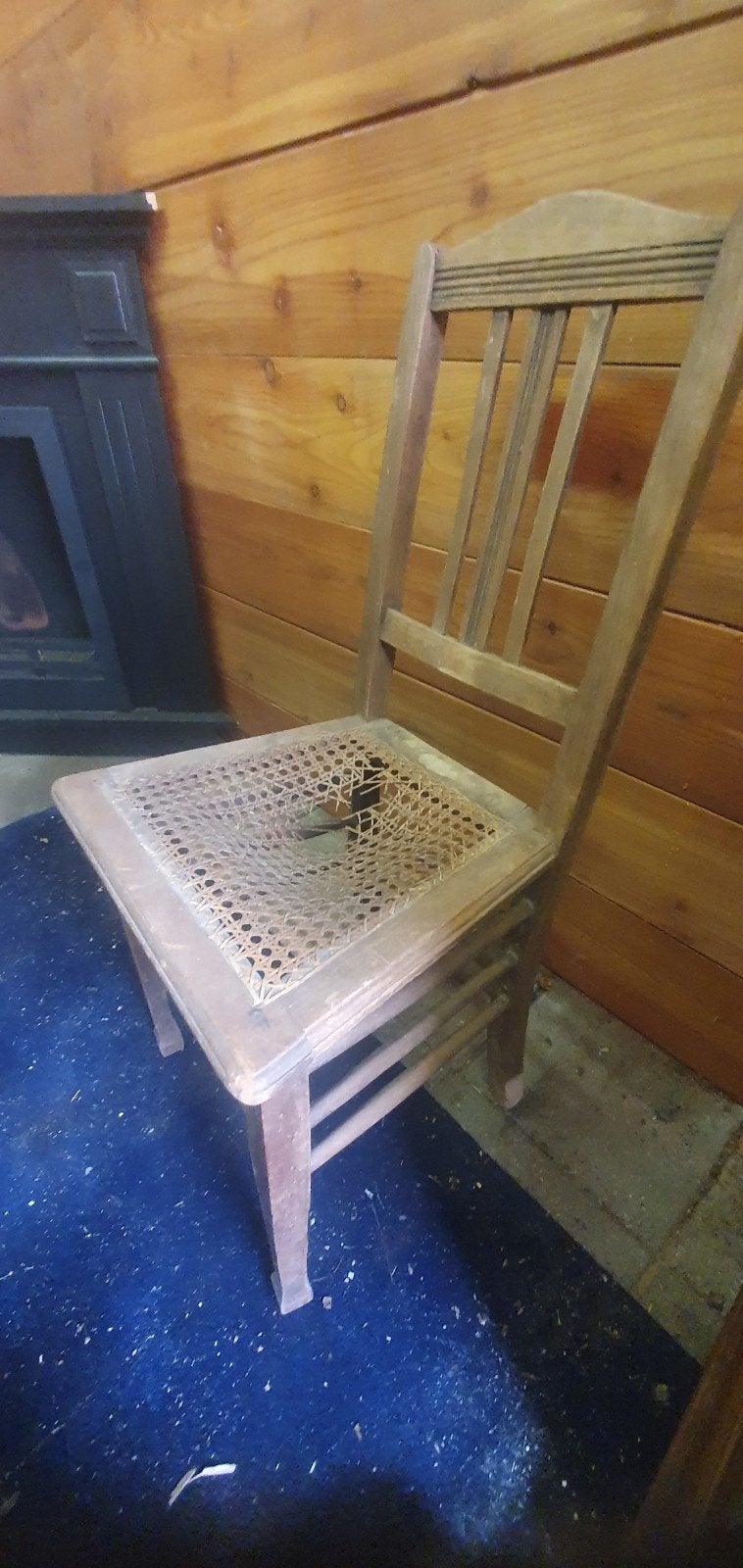 Leuke antieke stoel, Antiek en Kunst, Antiek | Meubels | Stoelen en Banken, Ophalen