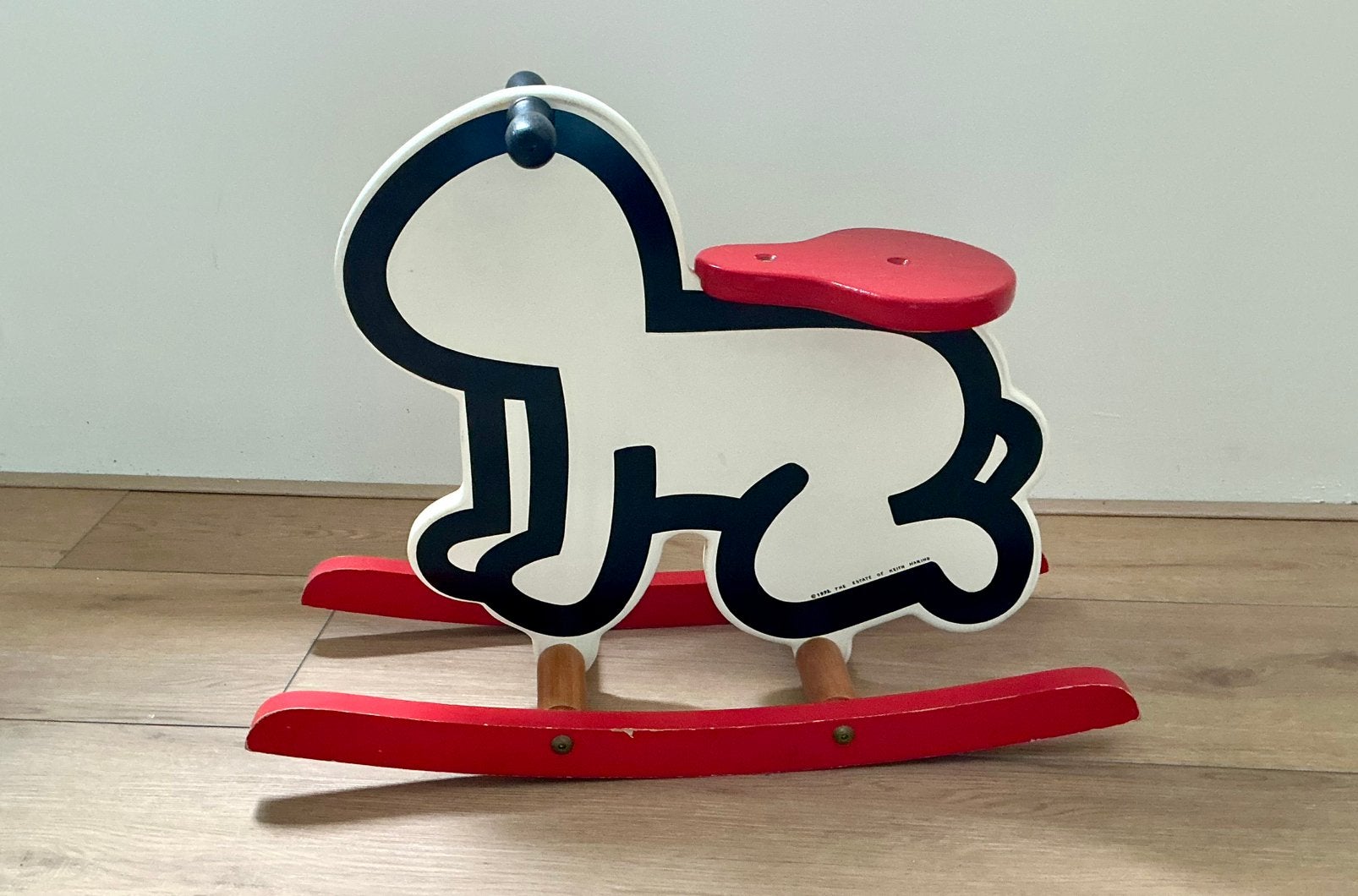 Vilac Keith Haring schommelpaard, 90s, Ophalen of Verzenden