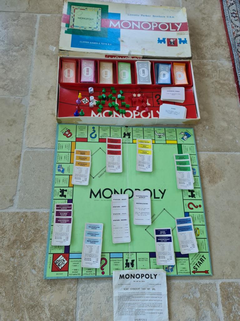 Monopoly nog in guldens, Ophalen of Verzenden, Zo goed als nieuw