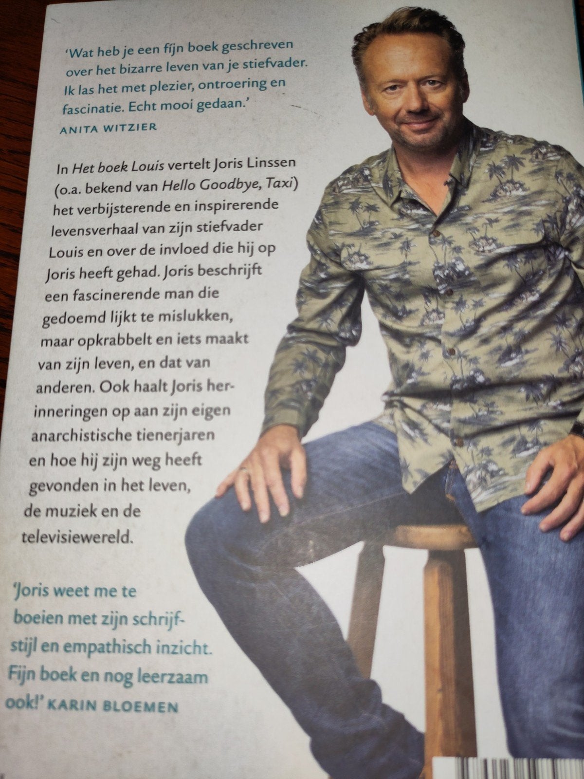 Het boek Louis - Joris Linssen (over zijn stiefvader), Ophalen of Verzenden, Gelezen, Joris Linssen, Overige