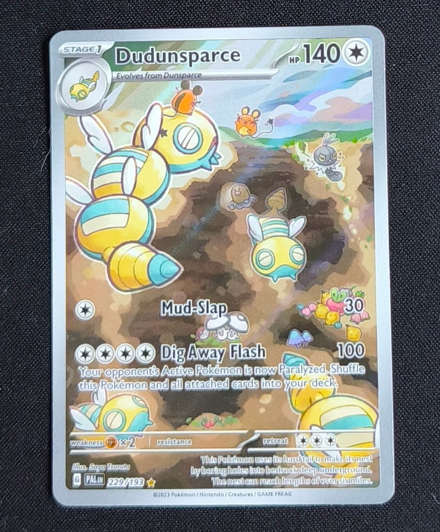 Dudunsparce 229/193 - Scarlet & Violet Pokémon Kaart, Ophalen of Verzenden