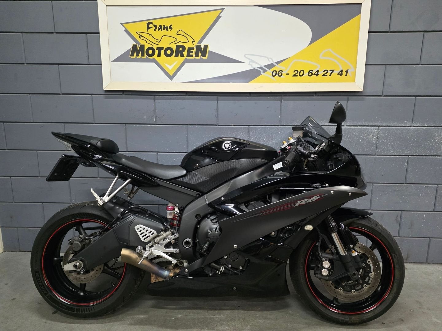YAMAHA YZF R6 black raven bj 2006, 4 cilinders, Bedrijf, Onbekend, Super Sport