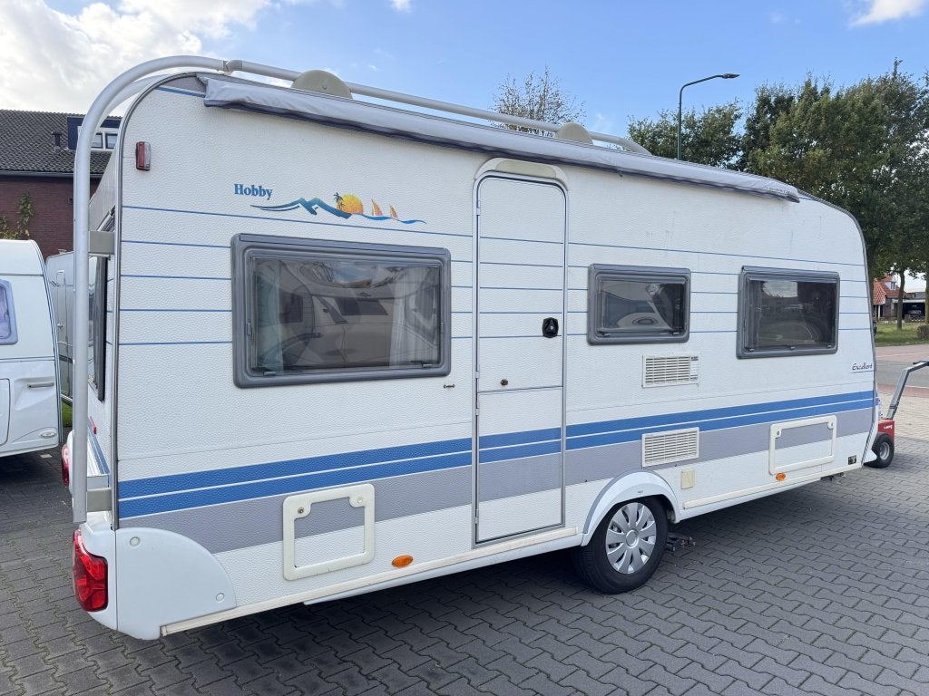 Hobby Excellent 495 UL / aparte bedden / mover / airco /, Rondzit, Hobby, 750 - 1000 kg, 4 tot 5 meter