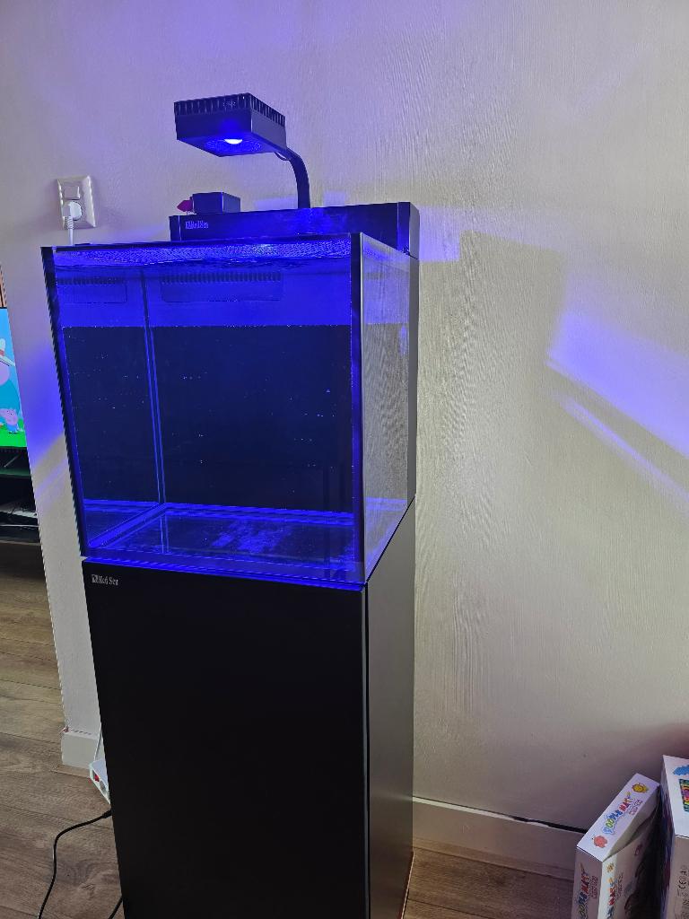 Red Sea Max Nano Cube G2 (75l) + ReefMat, Dieren en Toebehoren, Ophalen, Zo goed als nieuw, Leeg aquarium, Red Sea