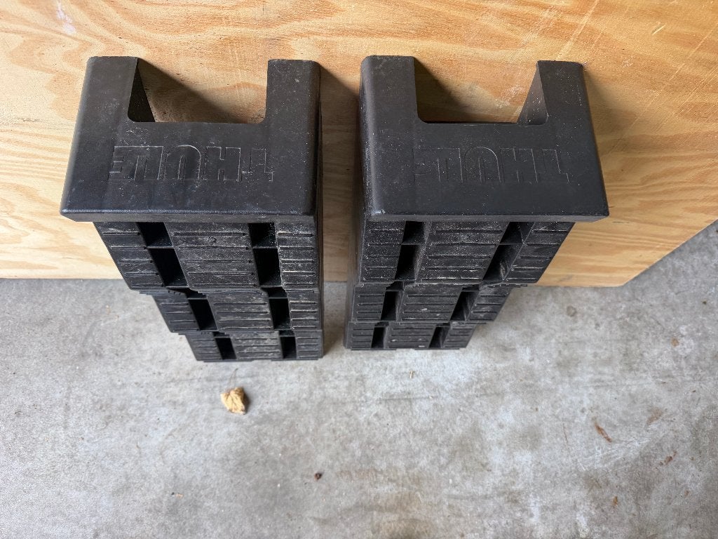 Thule Levelers levellers set van 2, Caravans en Kamperen, Ophalen of Verzenden, Zo goed als nieuw