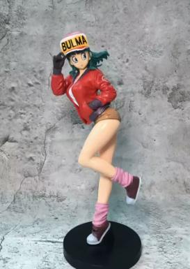 Dragonball Z figuur Sexy Bulma met pet rood (26cm), Ophalen of Verzenden, Nieuw