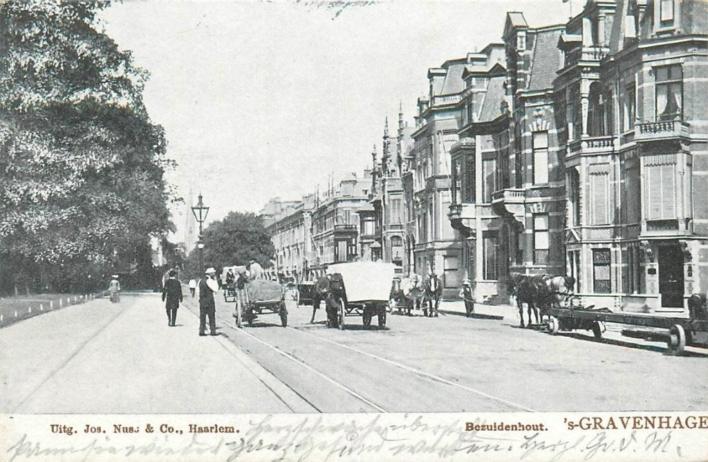 701-242-035 Den Haag Bezuidenhout, Ophalen of Verzenden, Voor 1920, Zuid-Holland