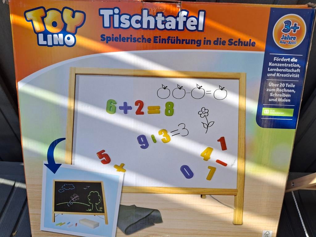 Kinder schoolbord en magneetbord, Ophalen of Verzenden, Krijtbord