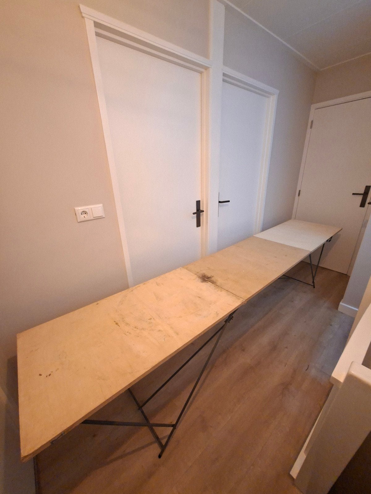 Behangtafel inklapbaar, Ophalen, Gebruikt