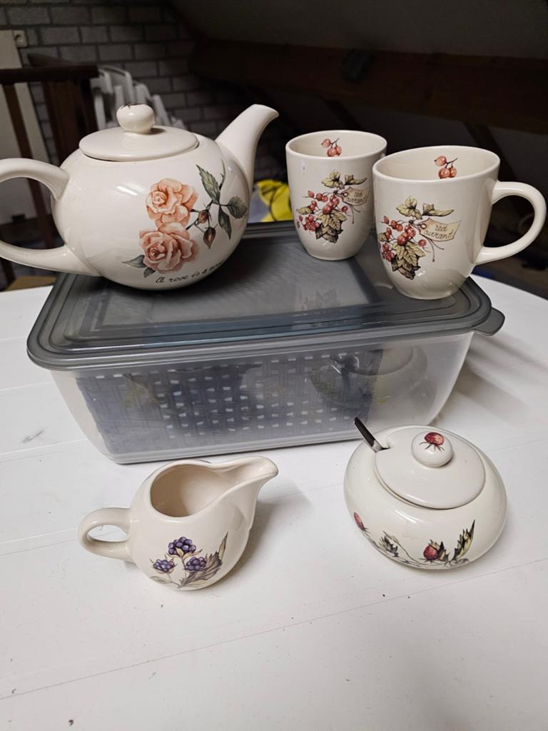 Jet Servies: The Original World by JL & Company, Huis en Inrichting, Keramiek, Ophalen of Verzenden, Zo goed als nieuw, Overige stijlen