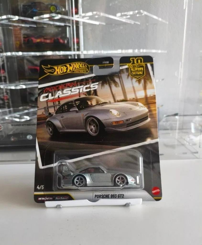 Hot wheels premium porsche 993 GT 2 Modern classics, Ophalen of Verzenden, Nieuw, Auto