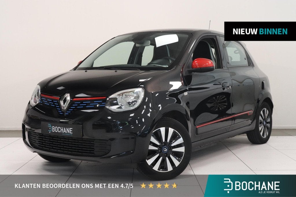 Renault Twingo Z.E. R80 Intens | Camera | SoH 93,1% | Climat, Automaat, Met garantie (alle), Leder en Stof, Zwart