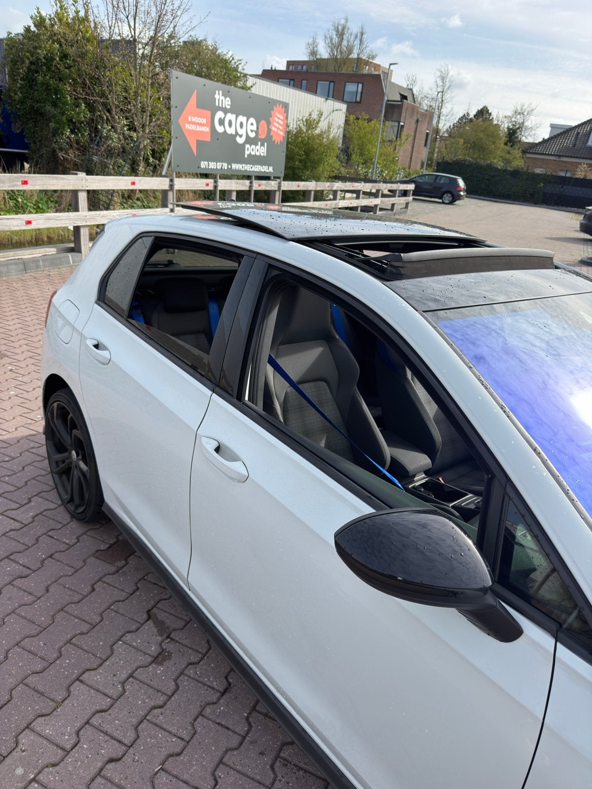 Volkswagen Golf 1.4 Ehybrid 245pk DSG 2021 Wit, Auto's, Volkswagen, Stof, 4 cilinders, Wit, 1524 kg