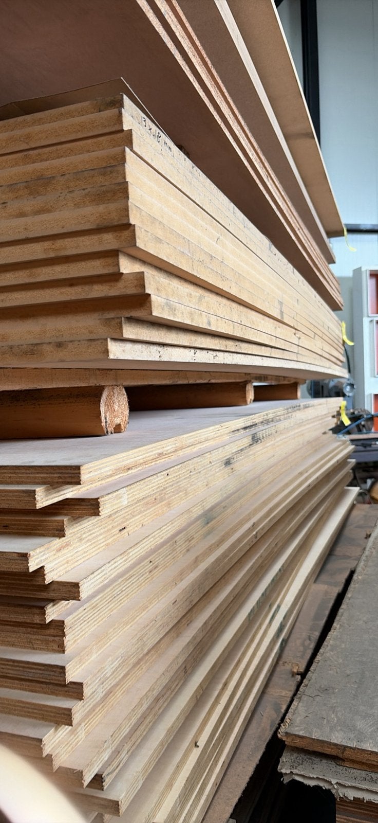 Grote partijen hout, Ophalen, Plank, 50 mm of meer, Minder dan 200 cm