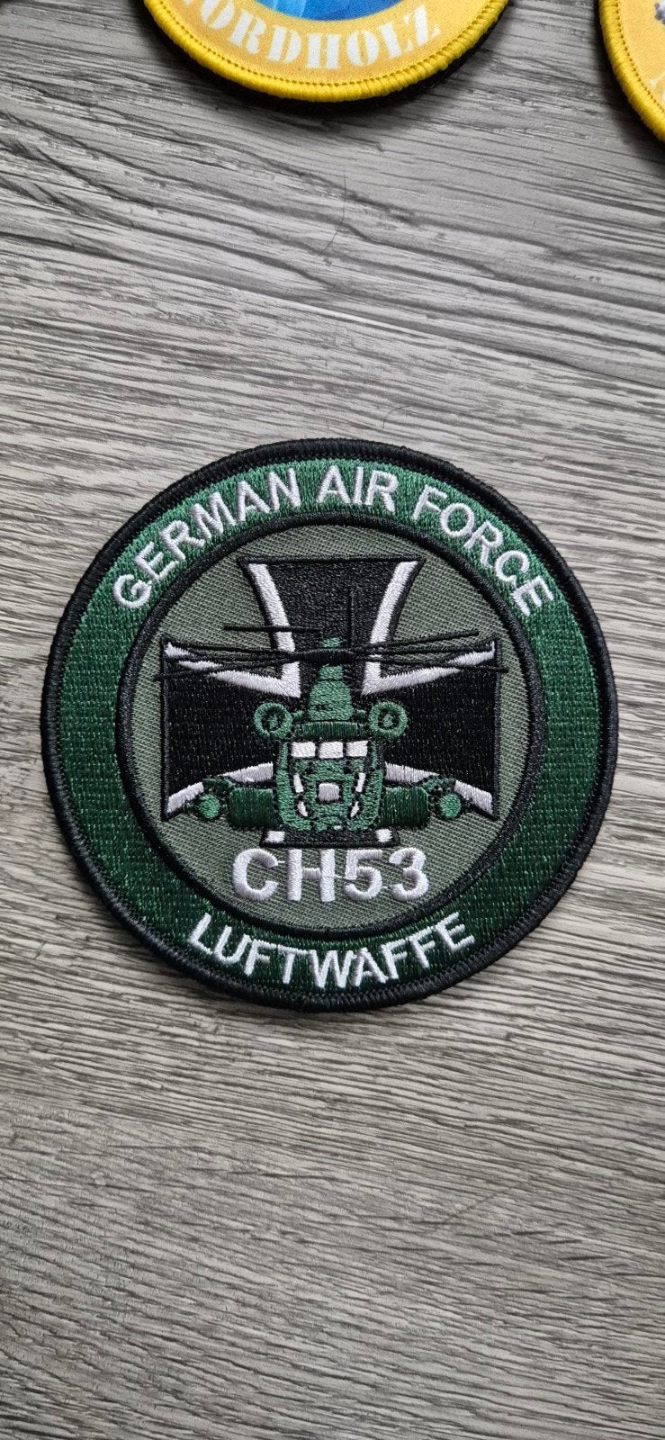 Duitse CH-53 patch, Verzamelen, Winkelwagenmuntjes, Ophalen of Verzenden