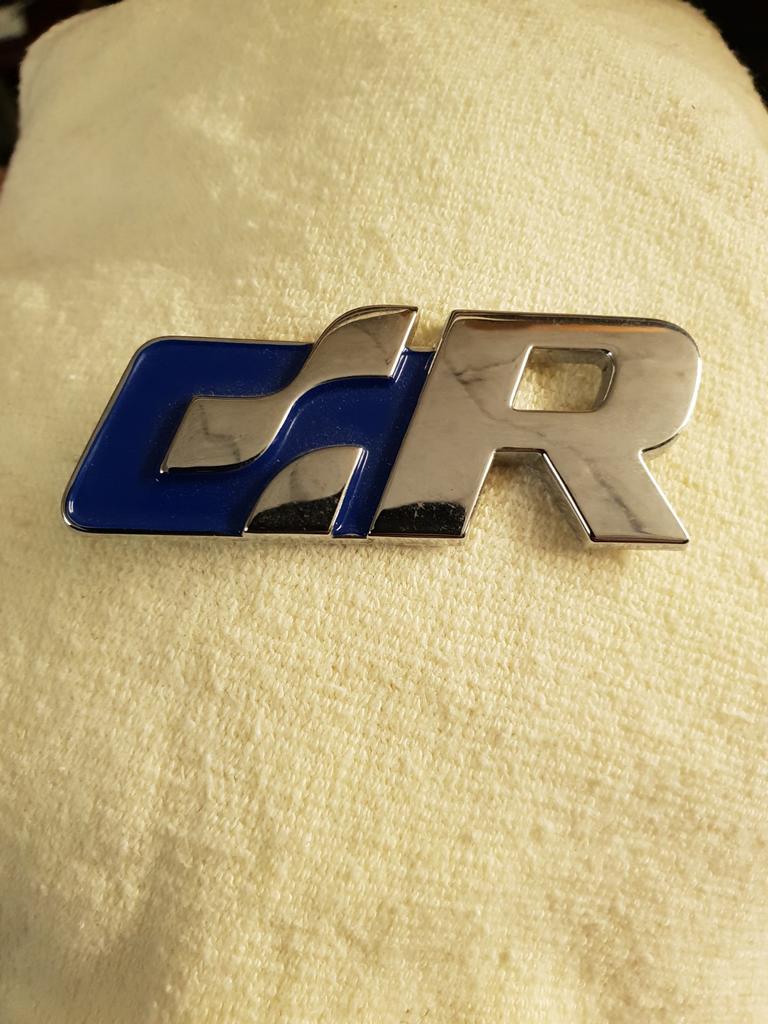 R line logo embleem  origineel vw, Ophalen of Verzenden