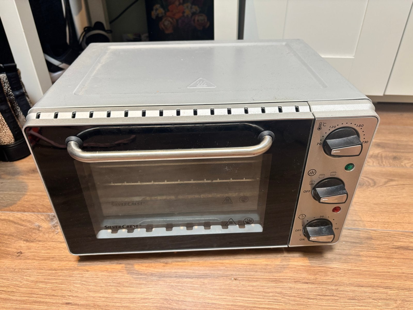 SilverCrest SGB 1200 C1 Mini-oven - Gebruikt, Ophalen, Minder dan 45 cm, Gebruikt, Silvercrest