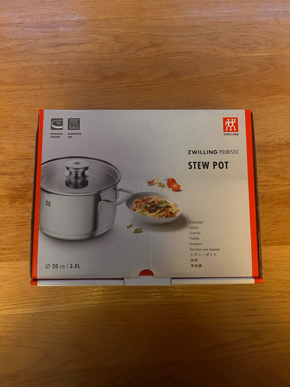 Zwilling Pouristic Braadpan 20 cm - Nieuw in doos, Afgietsysteem, Braadpan, Nieuw, Ophalen of Verzenden