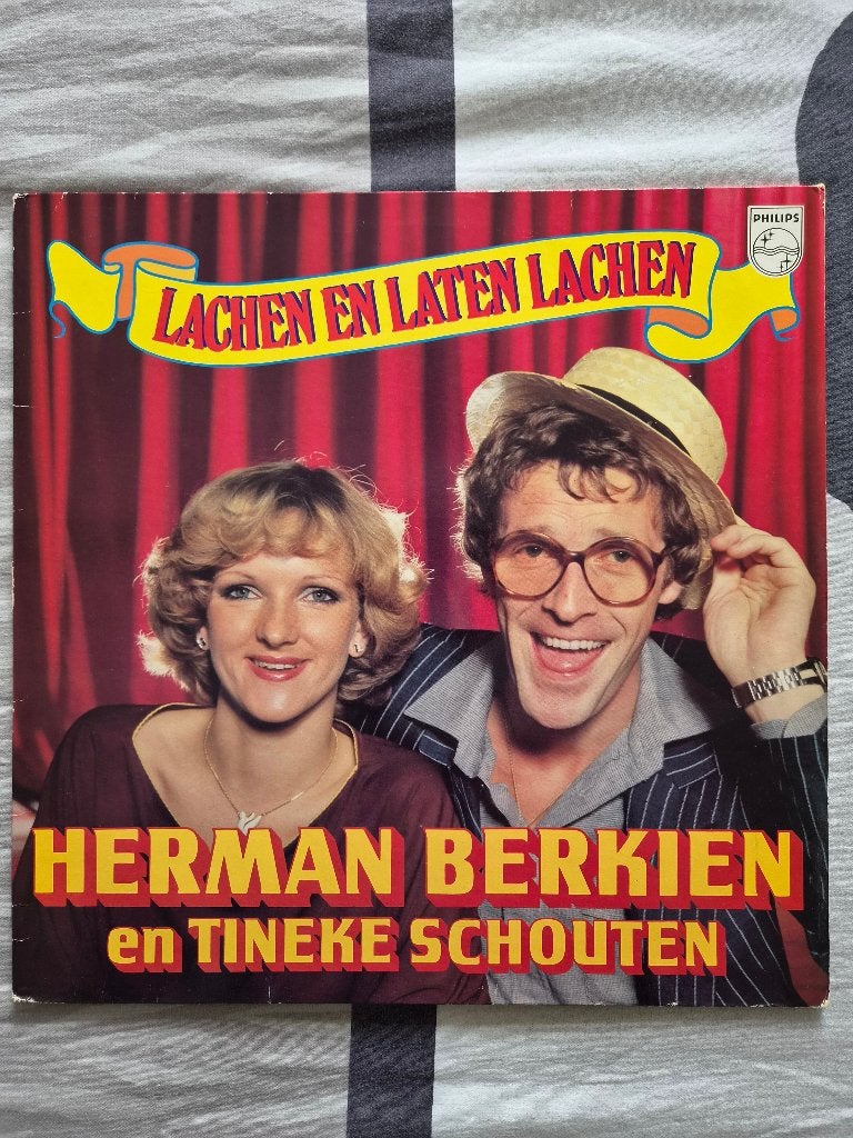 Vinyl Lachen en Laten Lachen Herman Berken en T. Schouten, Ophalen of Verzenden, Zo goed als nieuw, 12 inch
