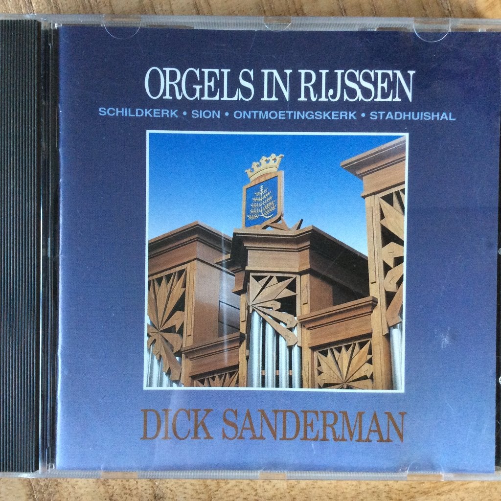 Orgel - Dick Sanderman, orgels in Rijssen, Soloconcert, Ophalen of Verzenden, Zo goed als nieuw, Romantiek