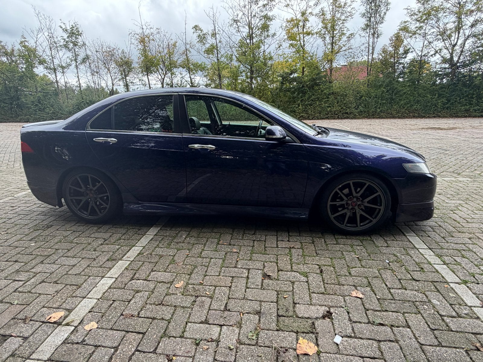 Honda Accord 2.4 I Sedan Type S 2005 Blauw, Auto's, Voorwielaandrijving, Blauw, 75 €/maand, Handgeschakeld