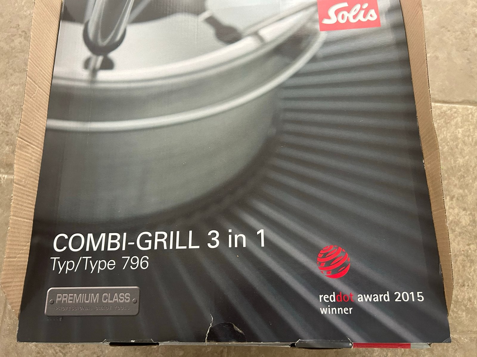 Solis Combi-Grill 3-in-1 Type 796 - Raclette, Grill, Fondue, Witgoed en Apparatuur, Gourmetstellen, Ophalen, Nieuw, 4 t/m 7 personen