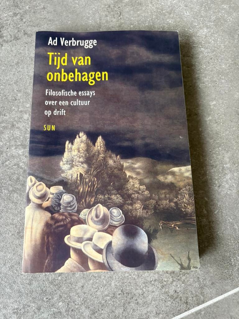 A. Verbrugge - Tijd van onbehagen, A. Verbrugge, Ophalen of Verzenden, Zo goed als nieuw, Cultuurfilosofie