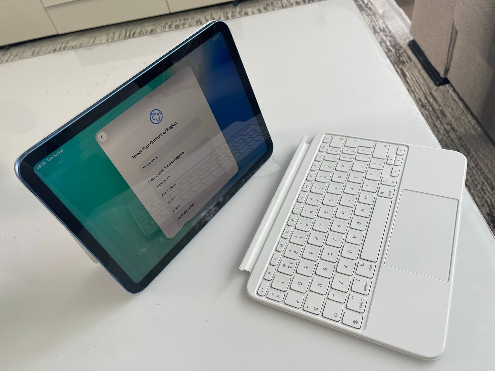 Apple Magic Keyboard Folio voor iPad 10 & 11 (A16), Computers en Software, Apple iPads, 10 inch, Apple iPad, Ophalen of Verzenden