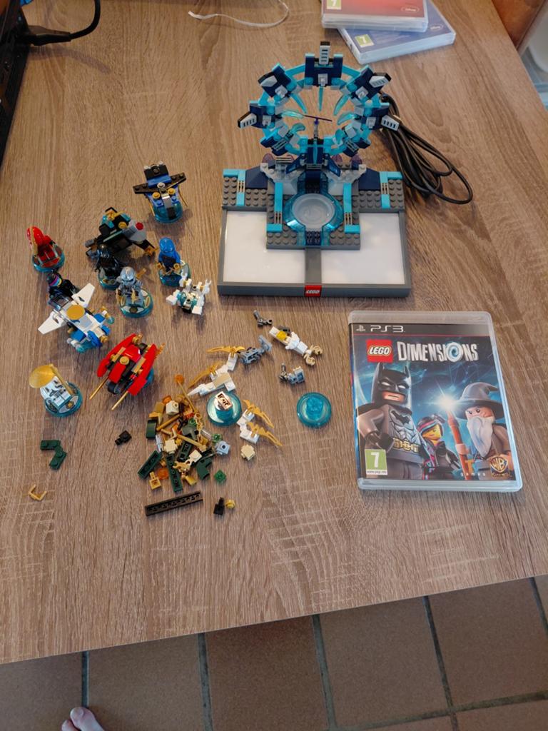 LEGO Dimensions PS3 Starter Pack met extra figuren, Spelcomputers en Games, Games | Sony PlayStation 3, Gebruikt, 1 speler, Vanaf 7 jaar