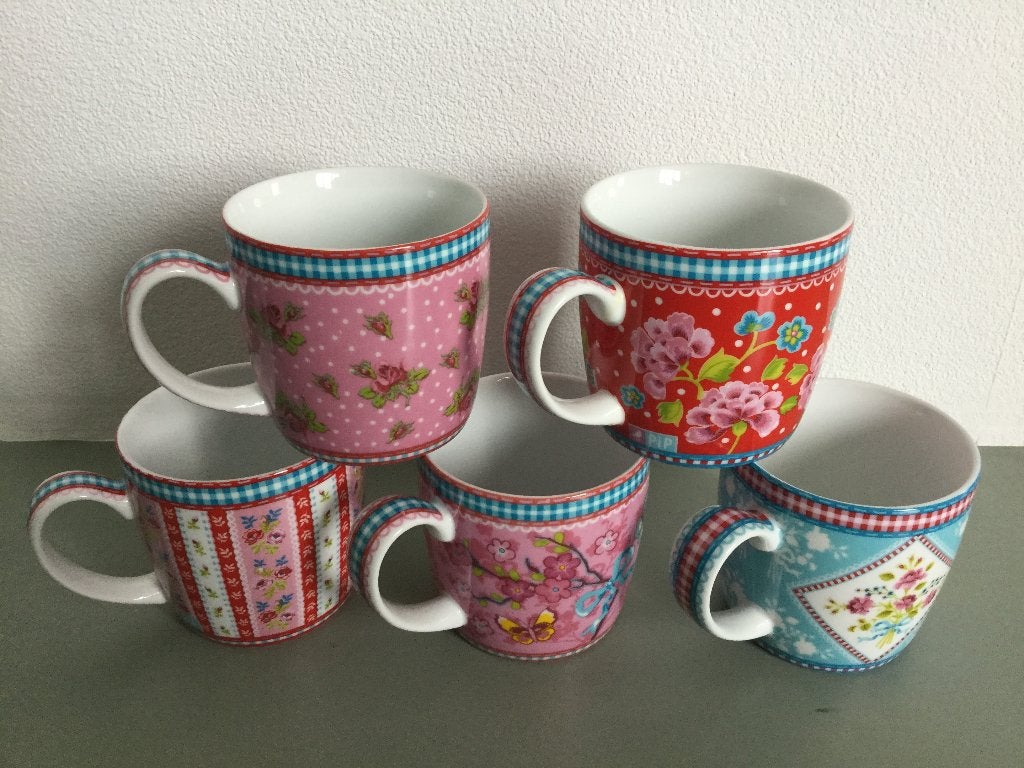 Pip mokken Douwe Egberts / Pickwick, Ophalen, Keramiek, Pip Studio, Mok