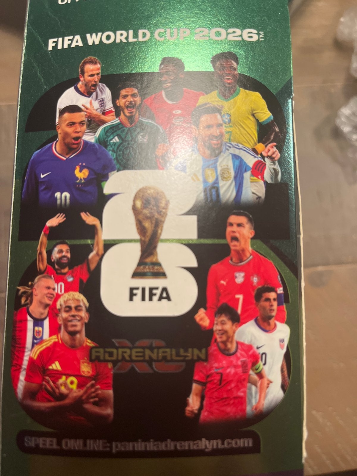 Panini Adrenalyn FIFA World Cup 2026 Kaartjes, Ophalen of Verzenden, Nieuw, Overige sporten, Spelerskaart