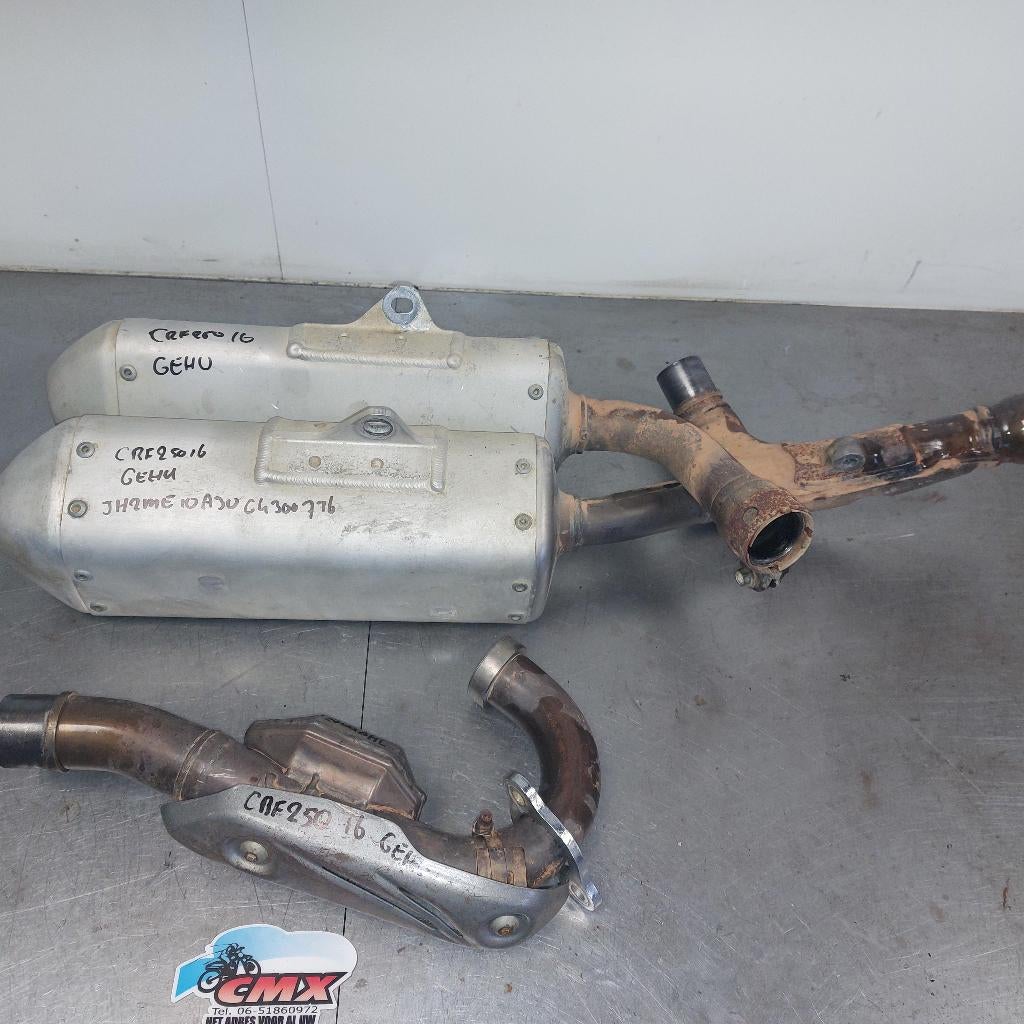uitlaat Honda CRF250 (2016) uitlaatdempers Honda CRF250, Motoren, Ophalen, Cmx, Cmx, Cmx