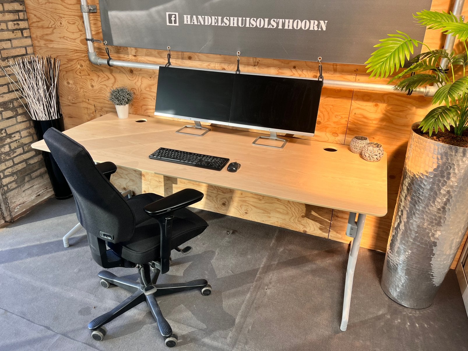 Bureau 4 stuks (200/80 cm), Ophalen, Xx, Xx, Gebruikt