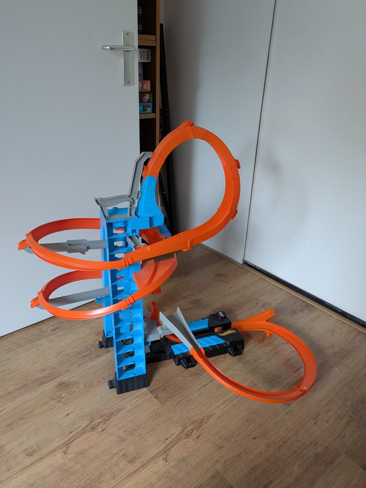 Hot Wheels racebaan, Ophalen, Zo goed als nieuw, Met looping, Hot Wheels