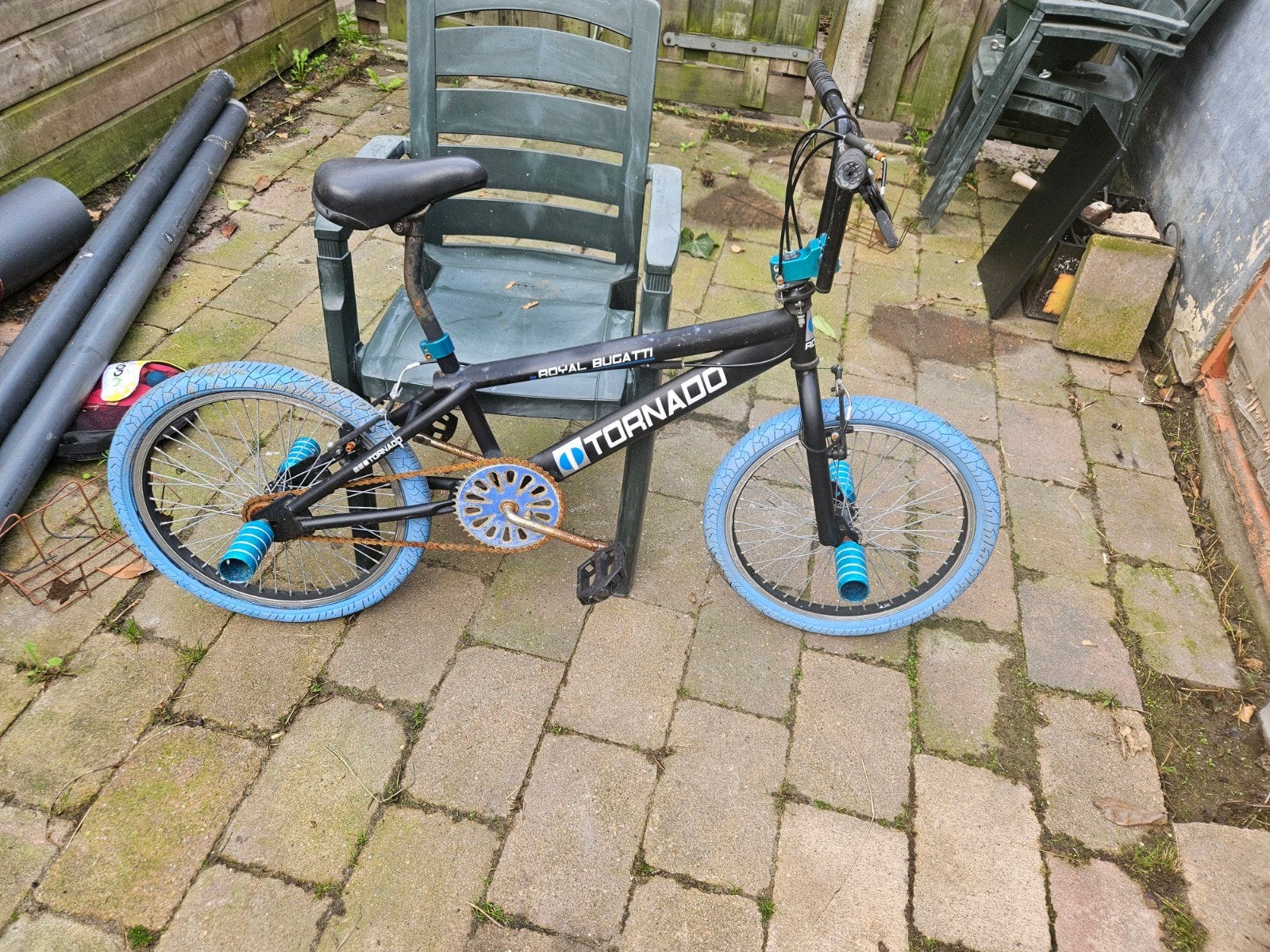 BMX Royal Bugatti Tornado - 20 inch, Ophalen, Staal, Velgrem, Royal Bugatti Tornado